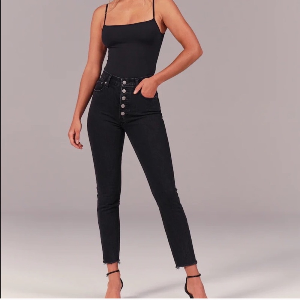 Abercrombie & Fitch Hugh rise skinny NWT